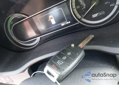 2019 Kia Niro Fe из США, поврежденный, VIN KNDCB3LC2K5322711